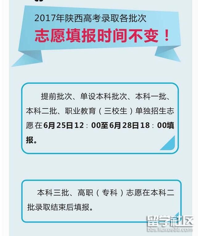 陕西高考志愿填报